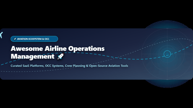 Awesome-Airline-Operations-Management
