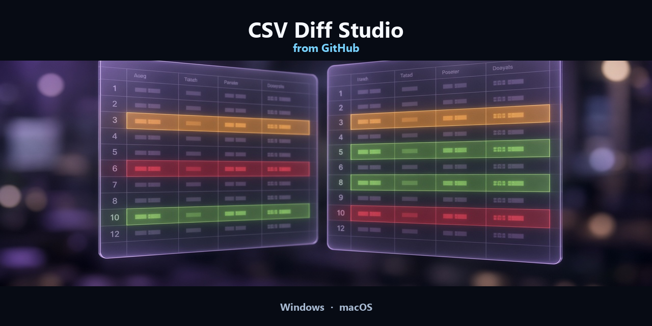 csv-diff-studio