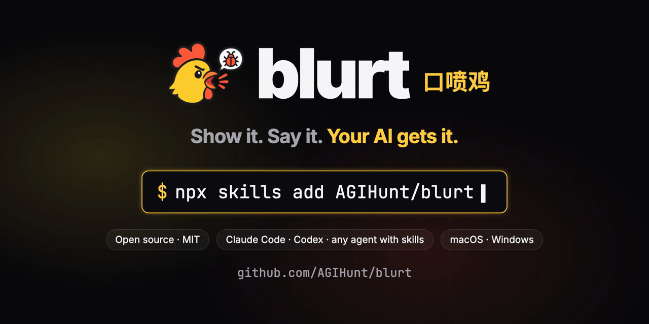 blurt