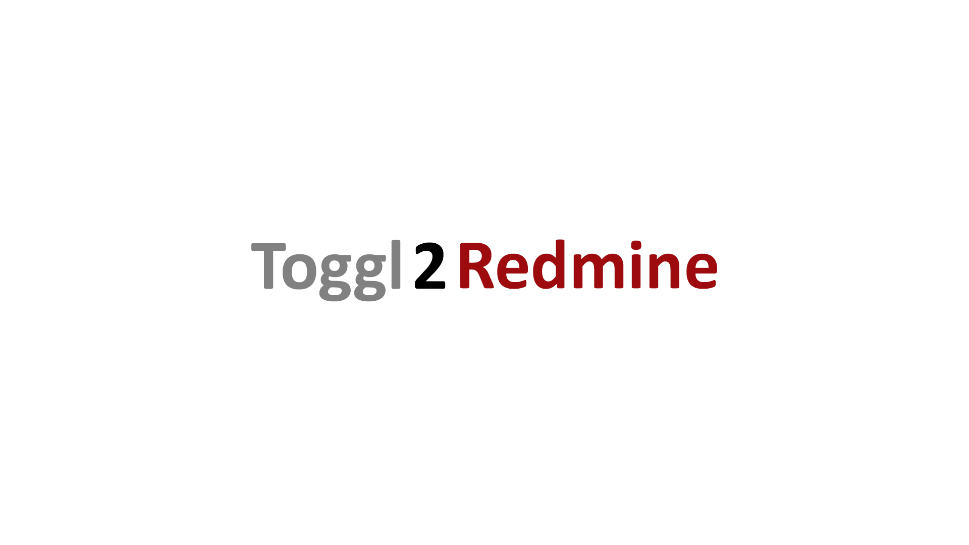 toggl2redmine