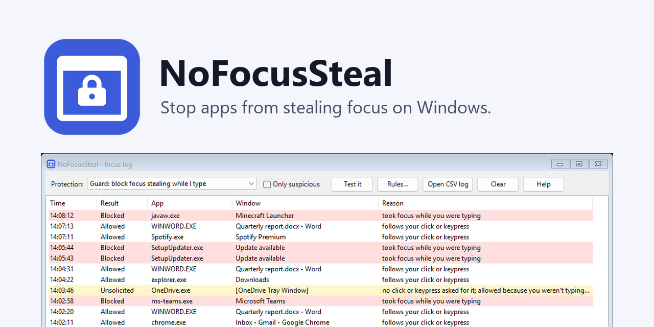 NoFocusSteal