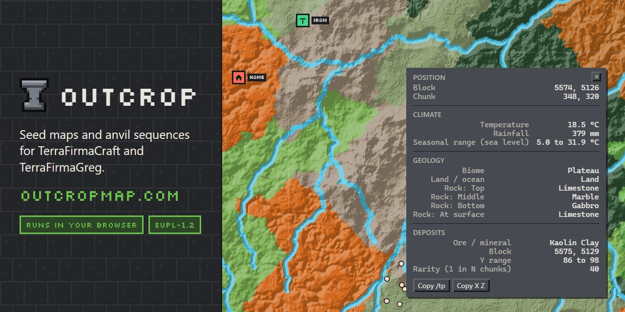 outcropmap