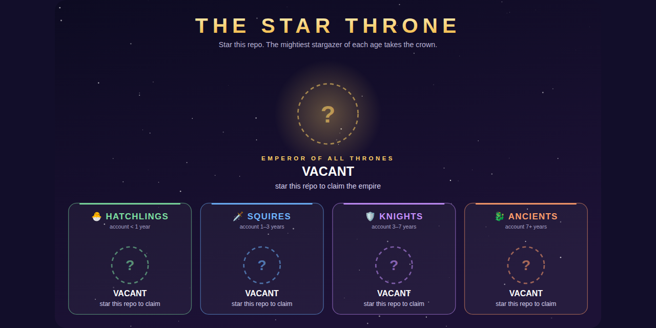 star-throne