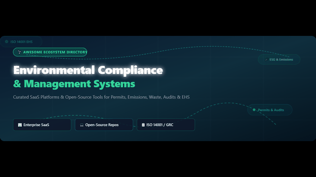 Awesome-Environmental-Compliance-Management