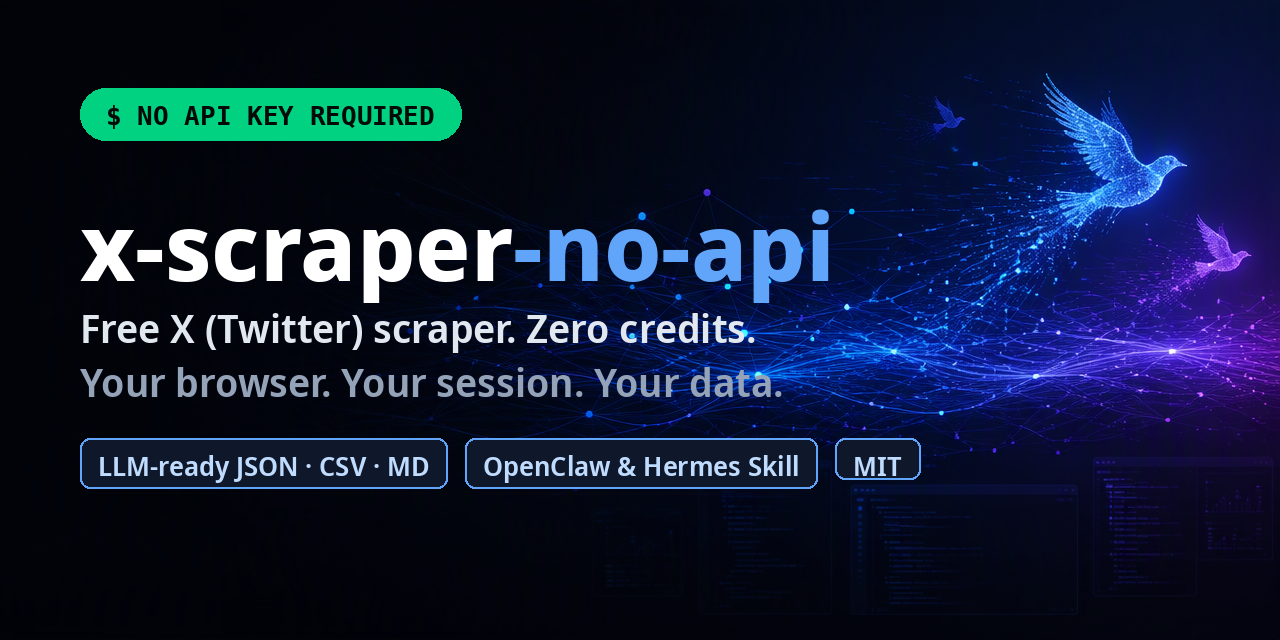 x-scraper-no-api