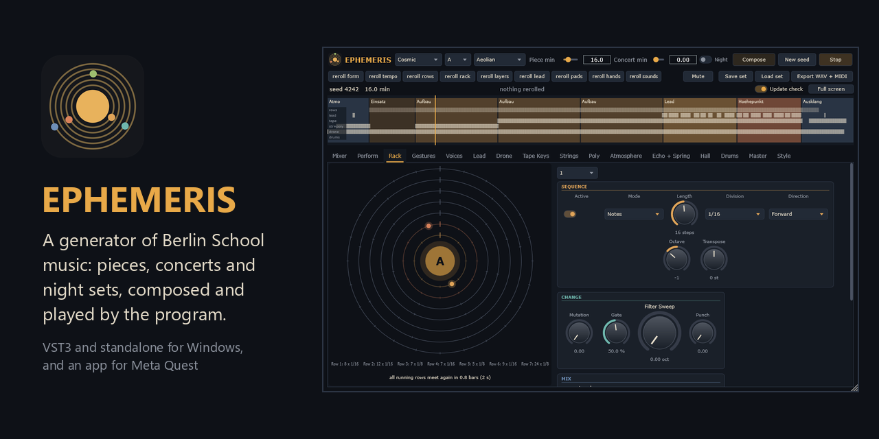 Ephemeris