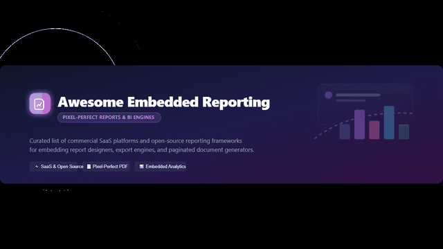 Awesome-Embedded-Reporting-Platform