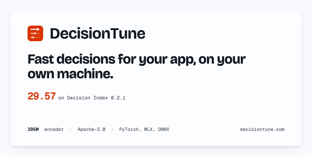 decision-tune
