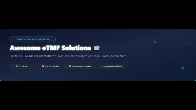 Awesome-Electronic-Trial-Master-File