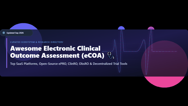 Awesome-Electronic-Clinical-Outcome-Assessment