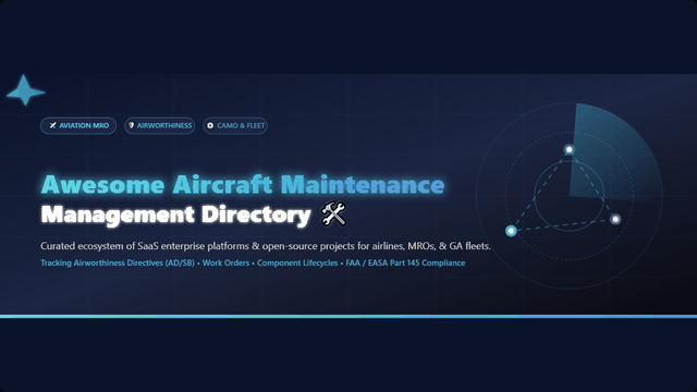 Awesome-Aircraft-Maintenance-Management