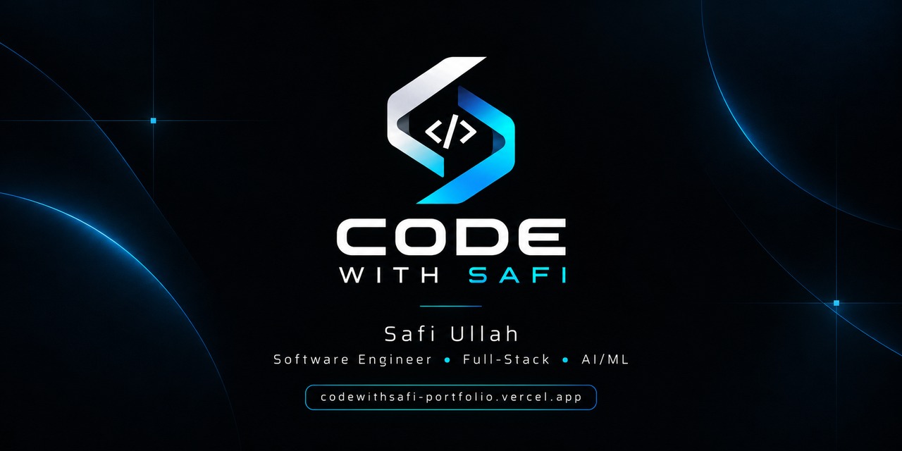 codewithsafi-portfolio