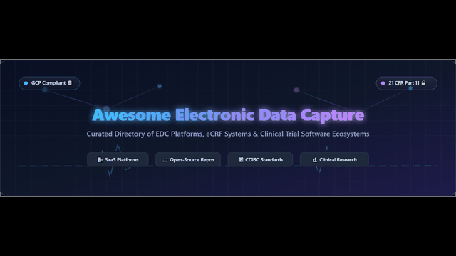 Awesome-Electronic-Data-Capture