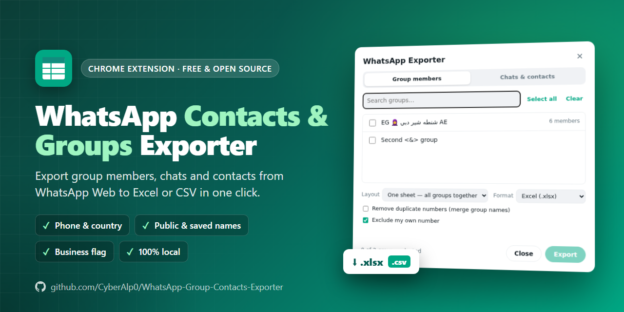 WhatsApp-Group-Contacts-Exporter
