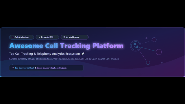 Awesome-Call-Tracking-Platform