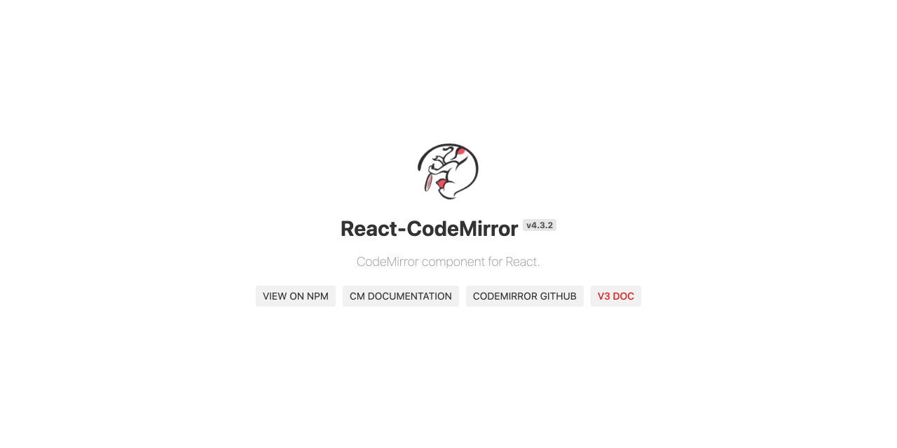 react-codemirror