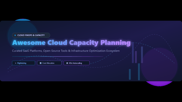 Awesome-Cloud-Capacity-Planning