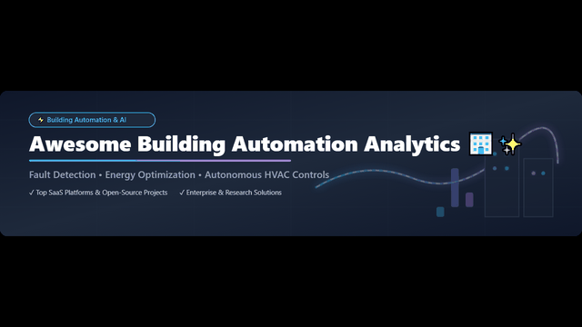 Awesome-Building-Automation-Analytics