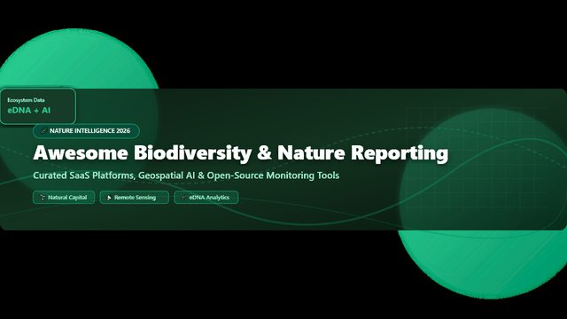Awesome-Biodiversity-n-Nature-Reporting