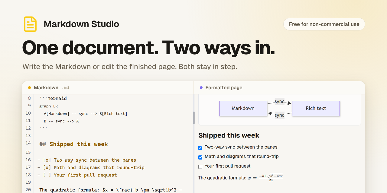 Markdown-Studio