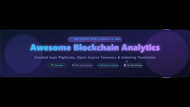 Awesome-Blockchain-Analytics
