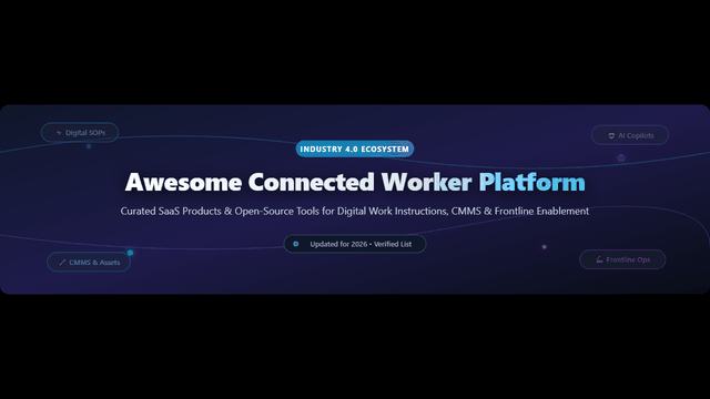 Awesome-Connected-Worker-Platform