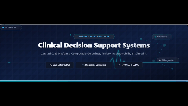 Awesome-Clinical-Decision-Support-System