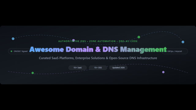 Awesome-Domain-n-DNS-Management