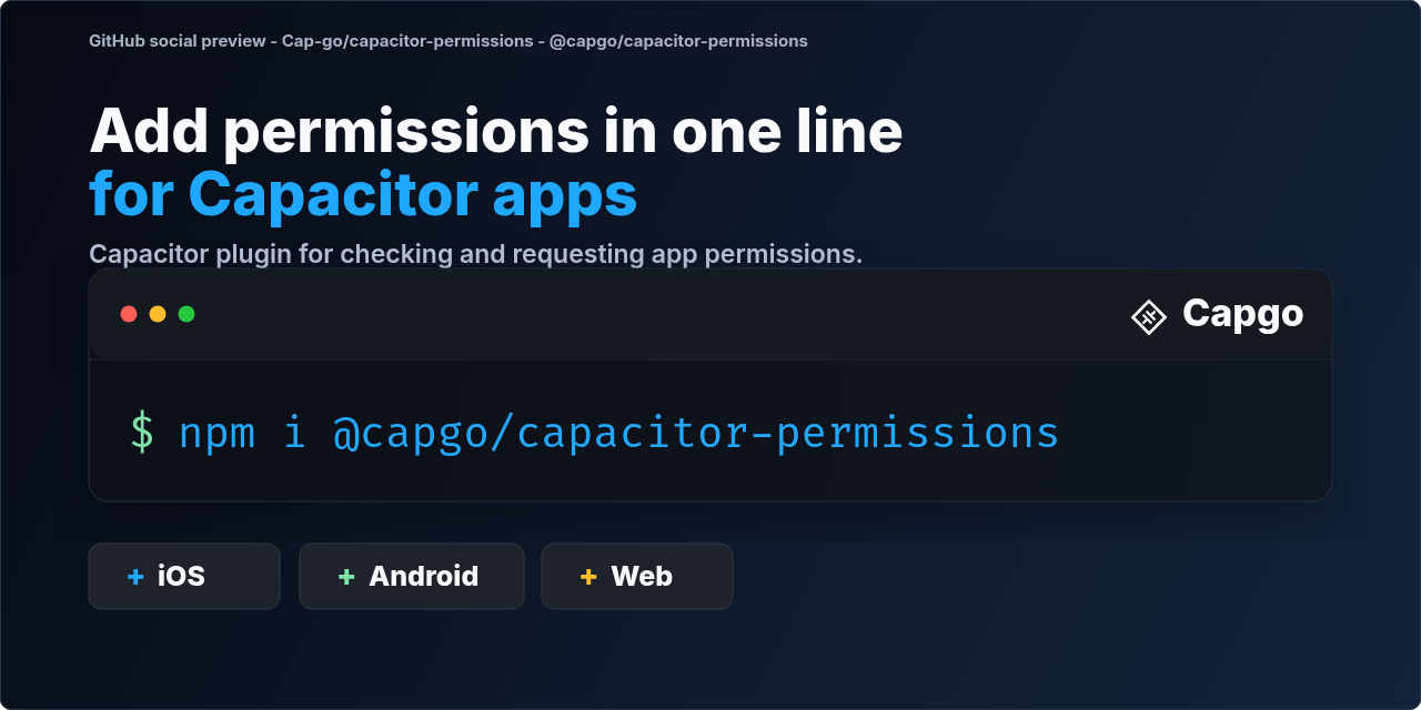 capacitor-permissions