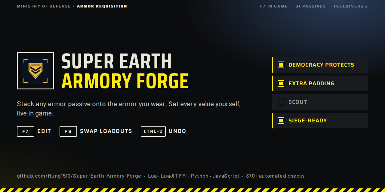 Super-Earth-Armory-Forge