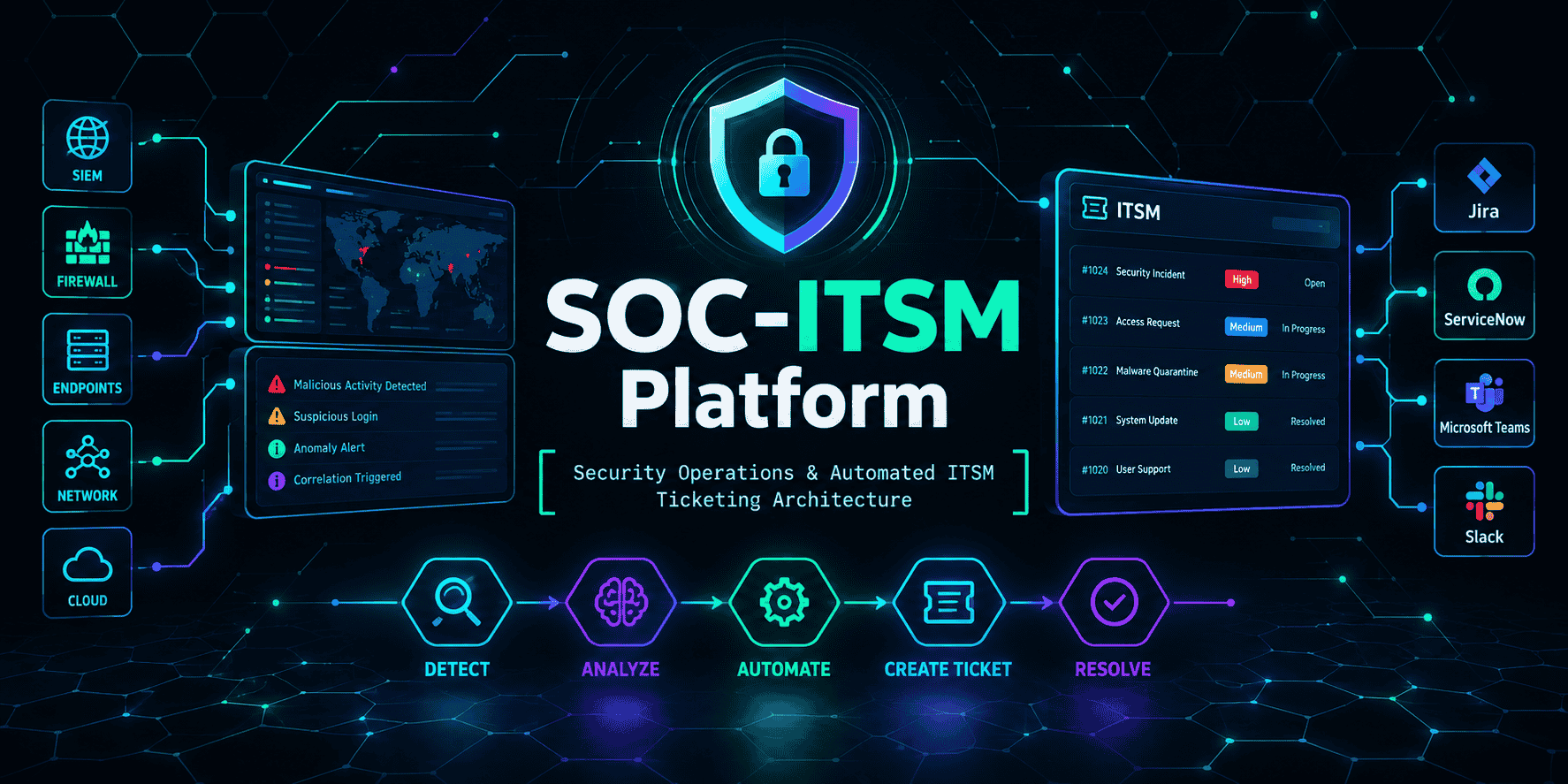 SOC-ITSM-Platform