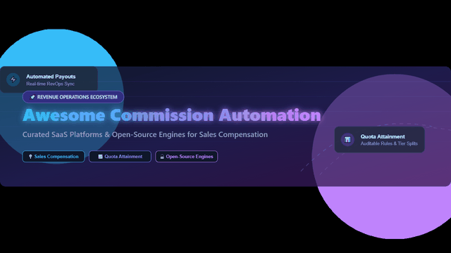 Awesome-Commission-Automation-Platform