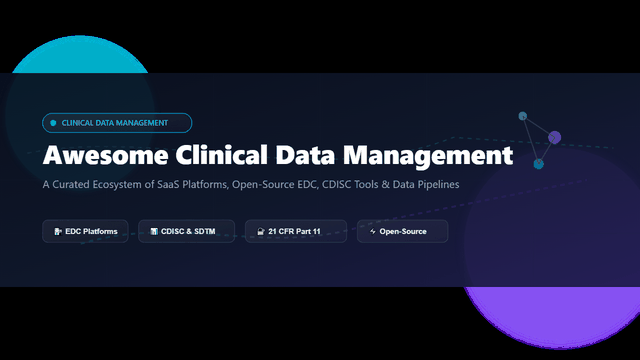 Awesome-Clinical-Data-Management
