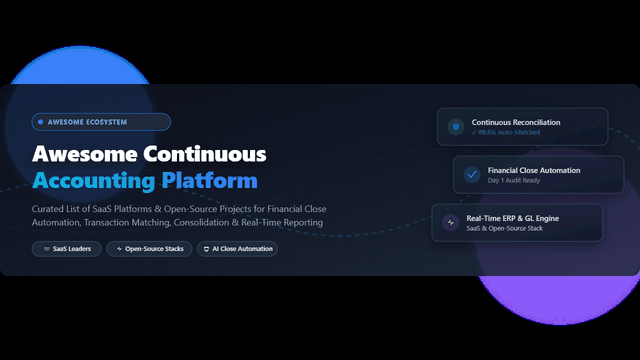 Awesome-Continuous-Accounting-Platform