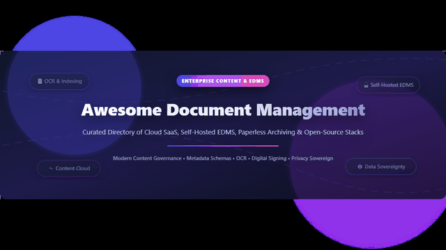 Awesome-Document-Management