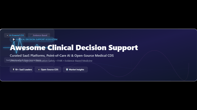 Awesome-Clinical-Decision-Support