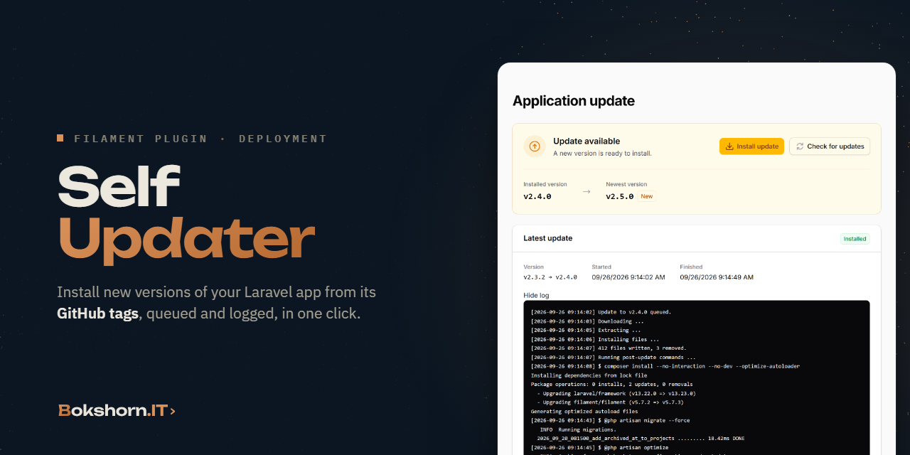 filament-self-updater