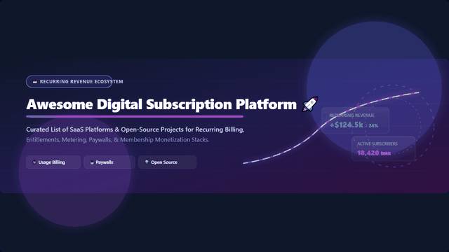 Awesome-Digital-Subscription-Platform