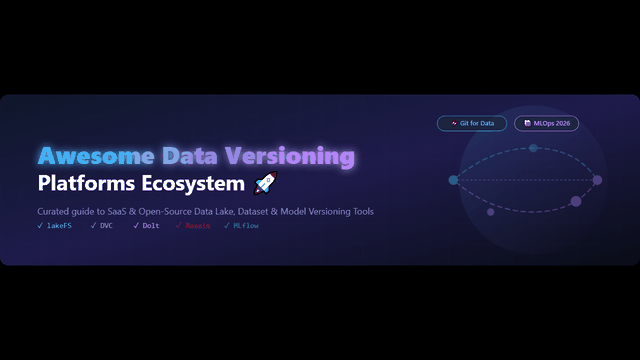 Awesome-Data-Versioning-Platform