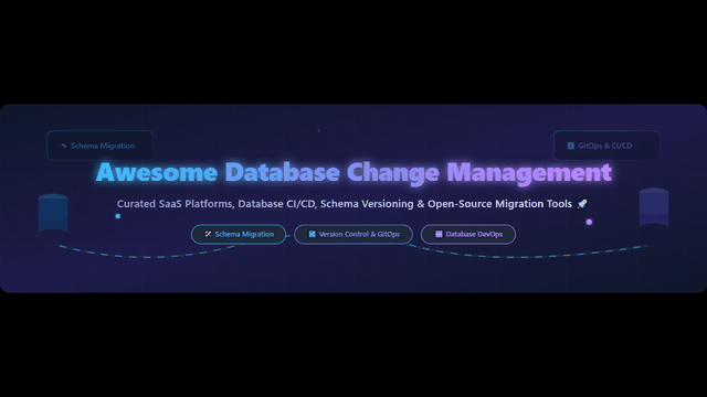 Awesome-Database-Change-Management