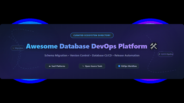 Awesome-Database-Devops-Platform