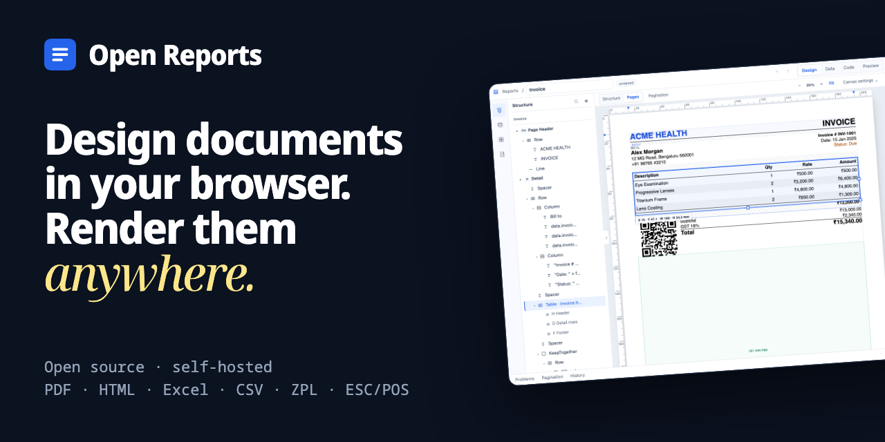 open-reports