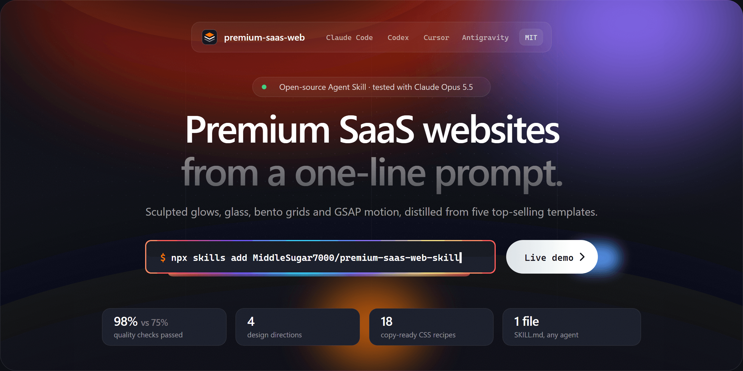 premium-saas-web-skill
