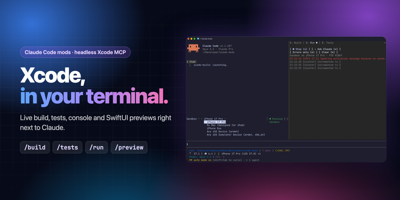 xcode-mods