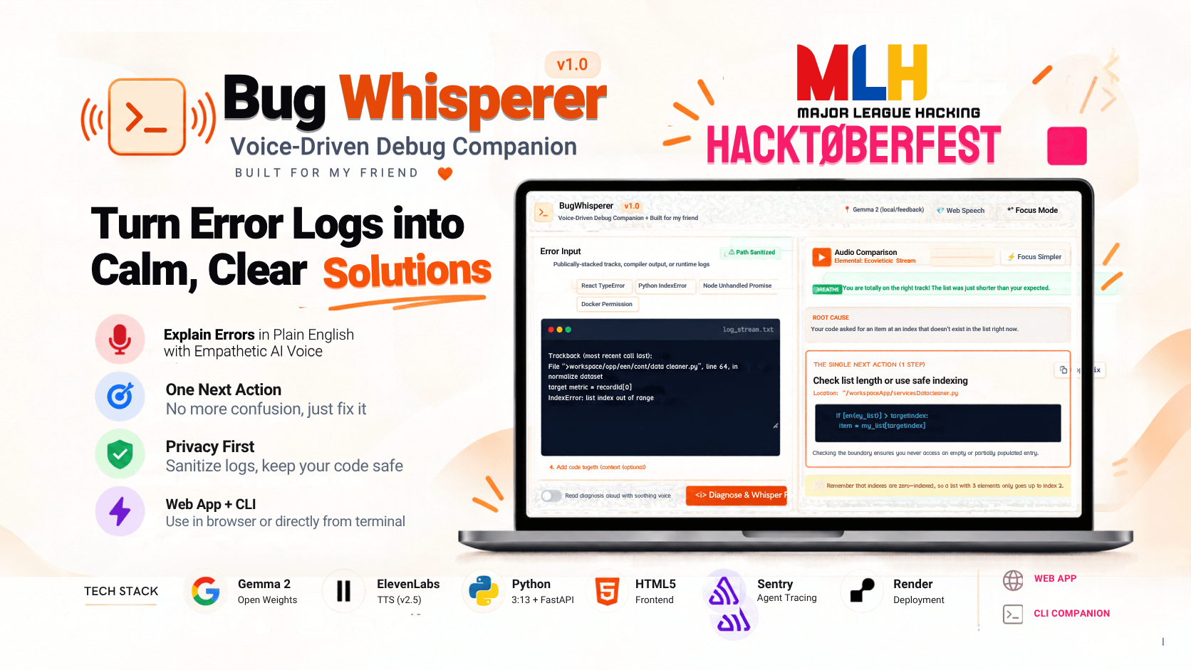 BugWhisperer-Voice-First-Diagnostic-Assistant-for-Developers