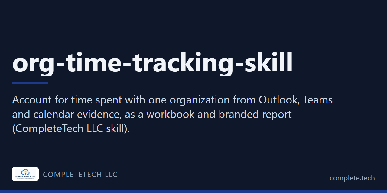 org-time-tracking-skill