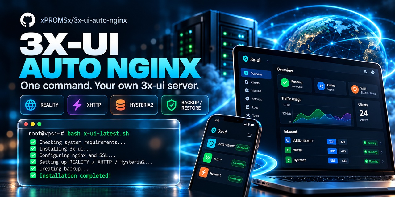 3x-ui-auto-nginx