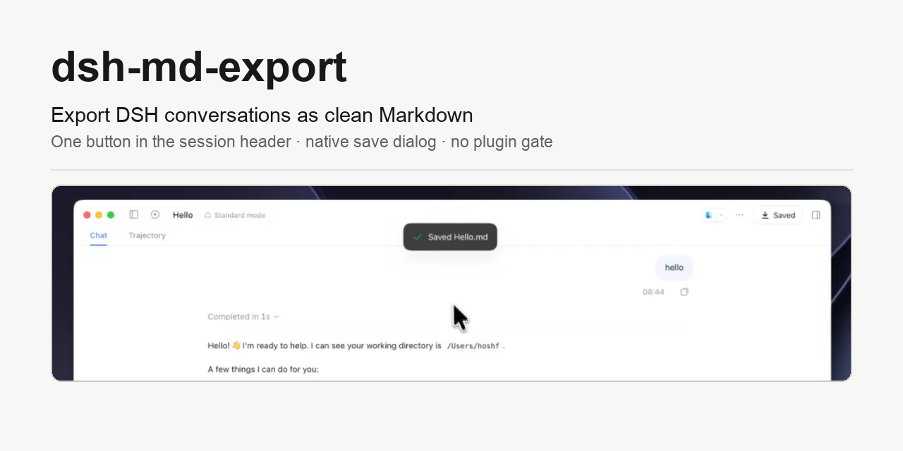 dsh-md-export