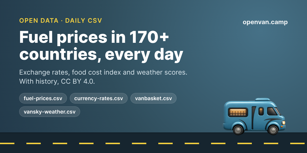 openvan-travel-data