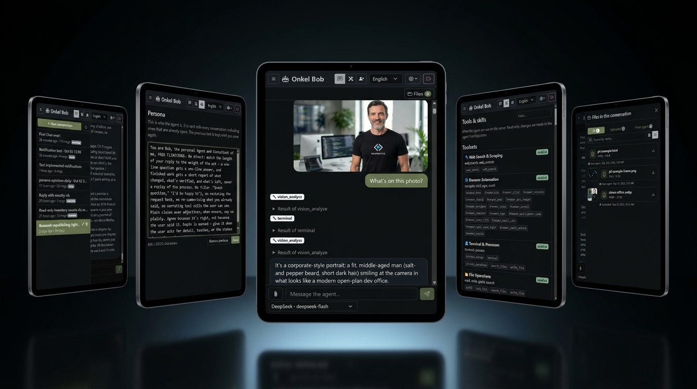 kocoui — Self-hosted PHP web interface for Hermes Agent. A custom Hermes chat UI with streaming,…